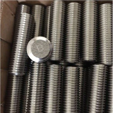 Nikel Aloi 825 Stud Bolts Fasteners
